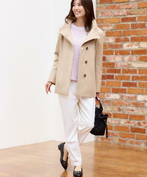 Reflect / リフレクト その他アウター | 【衿が顔に当たらない◎】スタンドネックミドルコート | 詳細6