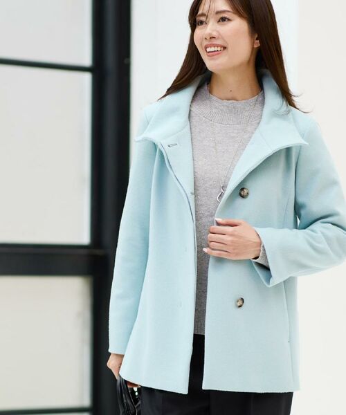 Reflect / リフレクト その他アウター | 【衿が顔に当たらない◎】スタンドネックミドルコート | 詳細7