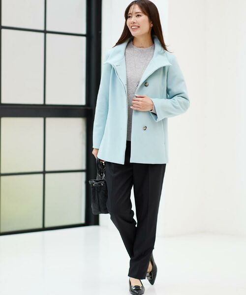 Reflect / リフレクト その他アウター | 【衿が顔に当たらない◎】スタンドネックミドルコート | 詳細8