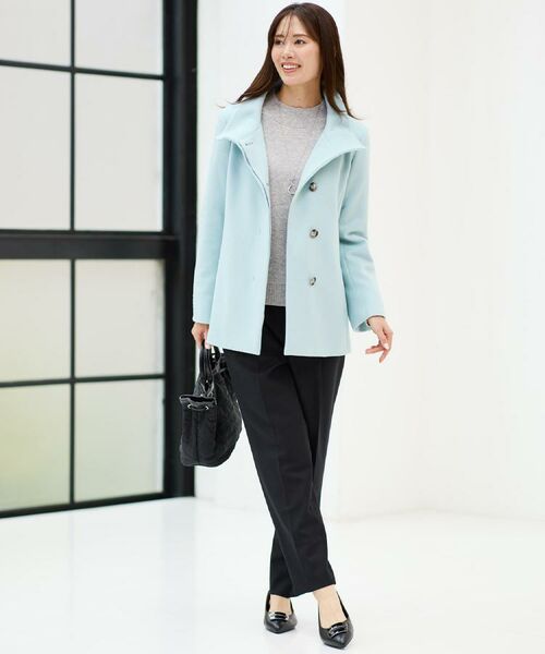 Reflect / リフレクト その他アウター | 【衿が顔に当たらない◎】スタンドネックミドルコート | 詳細9