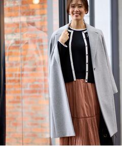 Reflect / リフレクト その他アウター | 【選べる6色】テーラードカラーロングウール混コート