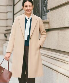 Reflect / リフレクト その他アウター | 【選べる6色】テーラードカラーロングウール混コート