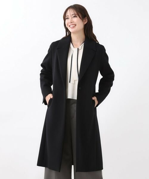 Reflect / リフレクト その他アウター | 【選べる6色】テーラードカラーロングウール混コート | 詳細11
