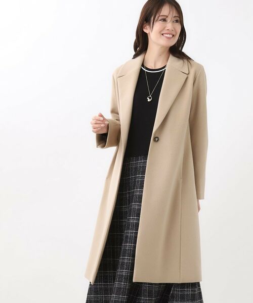 Reflect / リフレクト その他アウター | 【選べる6色】テーラードカラーロングウール混コート | 詳細15