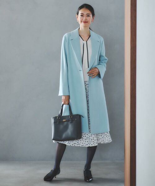 Reflect / リフレクト その他アウター | 【選べる6色】テーラードカラーロングウール混コート | 詳細2