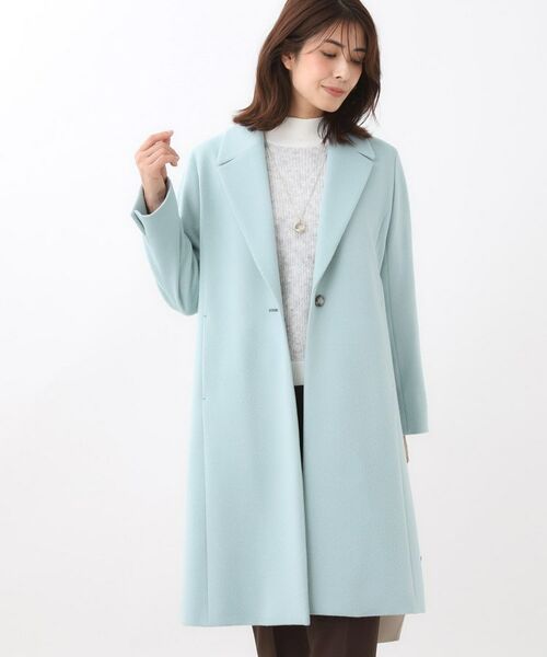 Reflect / リフレクト その他アウター | 【選べる6色】テーラードカラーロングウール混コート | 詳細20