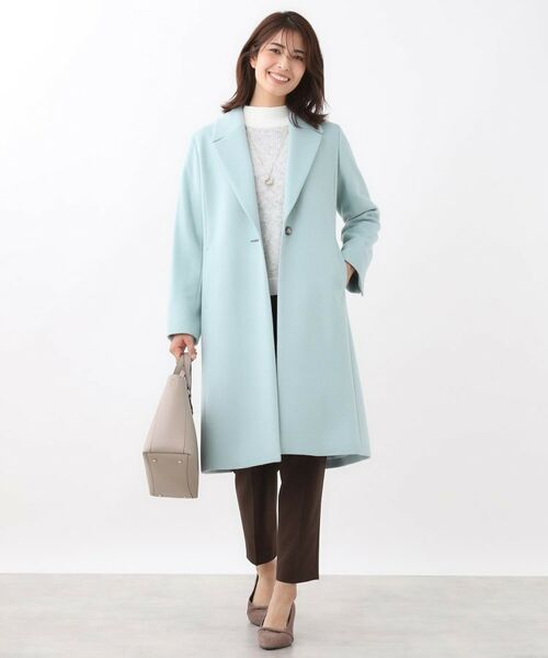 Reflect / リフレクト その他アウター | 【選べる6色】テーラードカラーロングウール混コート | 詳細21