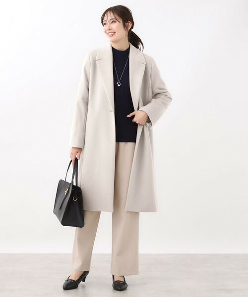 Reflect / リフレクト その他アウター | 【選べる6色】テーラードカラーロングウール混コート | 詳細23