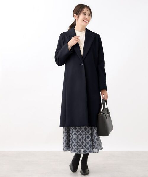 Reflect / リフレクト その他アウター | 【選べる6色】テーラードカラーロングウール混コート | 詳細27