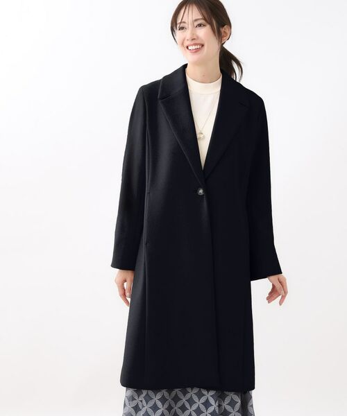 Reflect / リフレクト その他アウター | 【選べる6色】テーラードカラーロングウール混コート | 詳細28