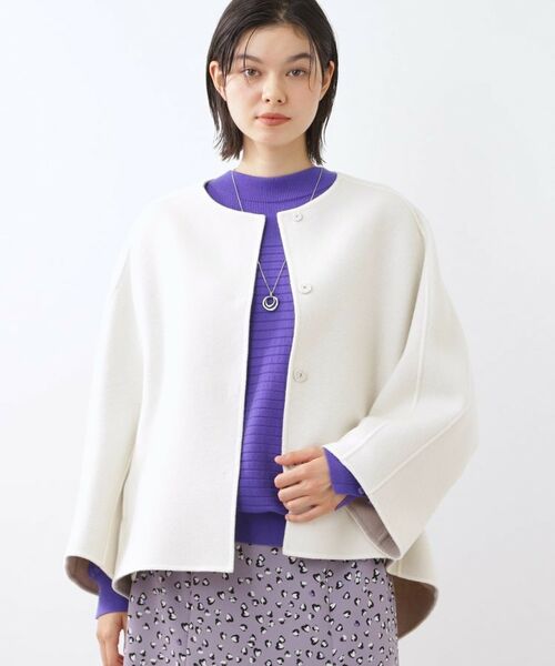 Reflect / リフレクト その他アウター | リバー仕立てショートコート | 詳細5