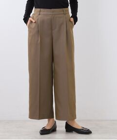 Reflect / リフレクト パンツ | 【キレイめもカジュアルスタイルも◎】ストレートワイドシルエットパンツ