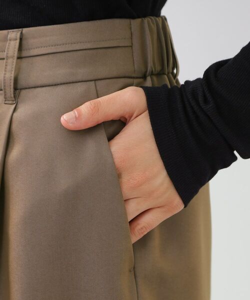Reflect / リフレクト パンツ | 【キレイめもカジュアルスタイルも◎】ストレートワイドシルエットパンツ | 詳細18