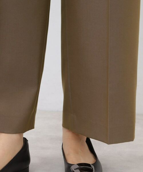 Reflect / リフレクト パンツ | 【キレイめもカジュアルスタイルも◎】ストレートワイドシルエットパンツ | 詳細21