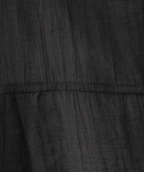 Reflect / リフレクト シャツ・ブラウス | 【重ね着でも一枚着でも◎】バンドカラーオーバーサイズシャツブラウス | 詳細4