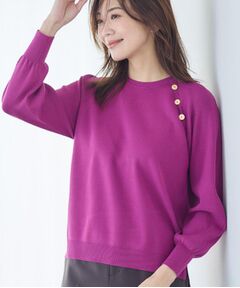 Reflect / リフレクト ニット・セーター | 【ゆったり着られる◎】ラグランスリーブニット