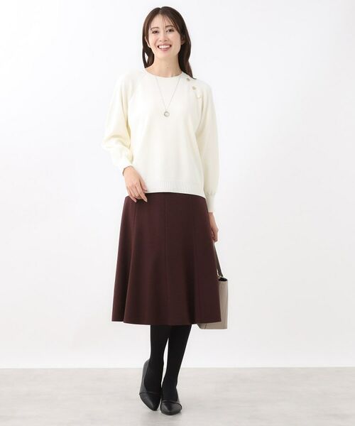 Reflect / リフレクト ニット・セーター | 【ゆったり着られる◎】ラグランスリーブニット | 詳細12