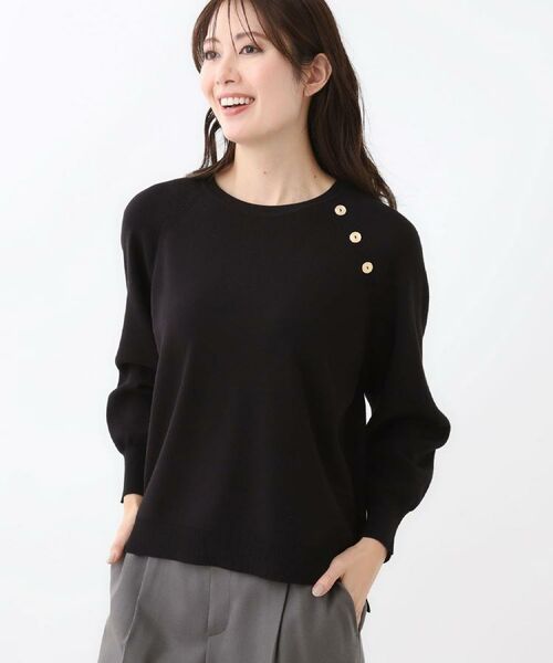 Reflect / リフレクト ニット・セーター | 【ゆったり着られる◎】ラグランスリーブニット | 詳細14