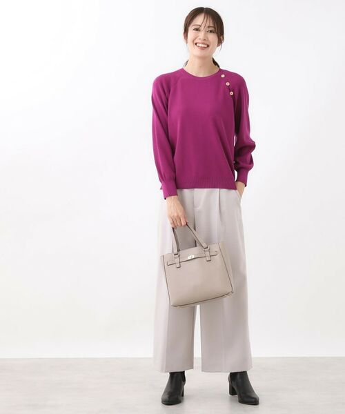 Reflect / リフレクト ニット・セーター | 【ゆったり着られる◎】ラグランスリーブニット | 詳細24