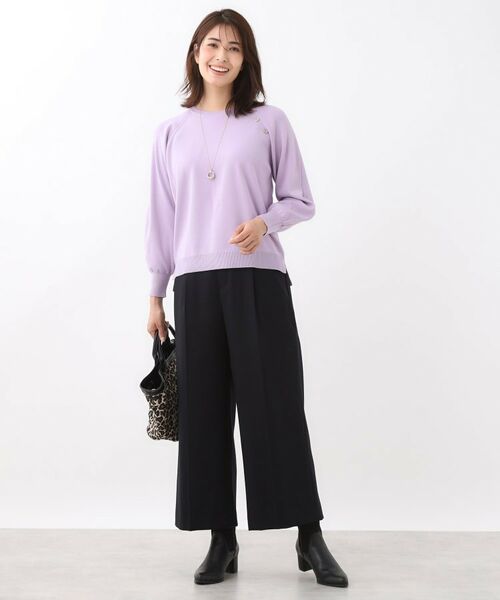 Reflect / リフレクト ニット・セーター | 【ゆったり着られる◎】ラグランスリーブニット | 詳細28