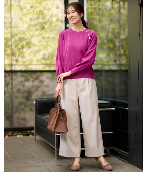 Reflect / リフレクト ニット・セーター | 【ゆったり着られる◎】ラグランスリーブニット | 詳細7