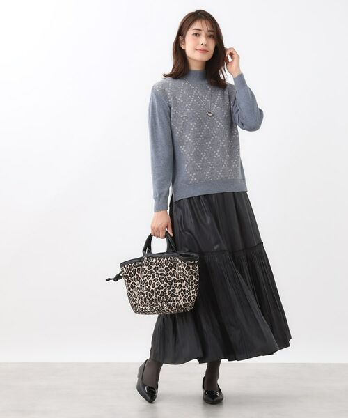 Reflect / リフレクト ニット・セーター | アーガイル柄ハイネックニット | 詳細14