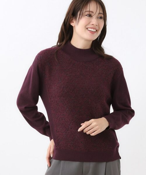 Reflect / リフレクト ニット・セーター | アーガイル柄ハイネックニット | 詳細17