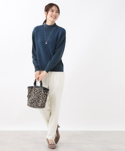 Reflect / リフレクト ニット・セーター | アーガイル柄ハイネックニット | 詳細21