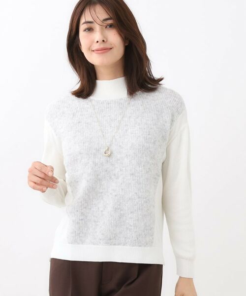 Reflect / リフレクト ニット・セーター | アーガイル柄ハイネックニット | 詳細7