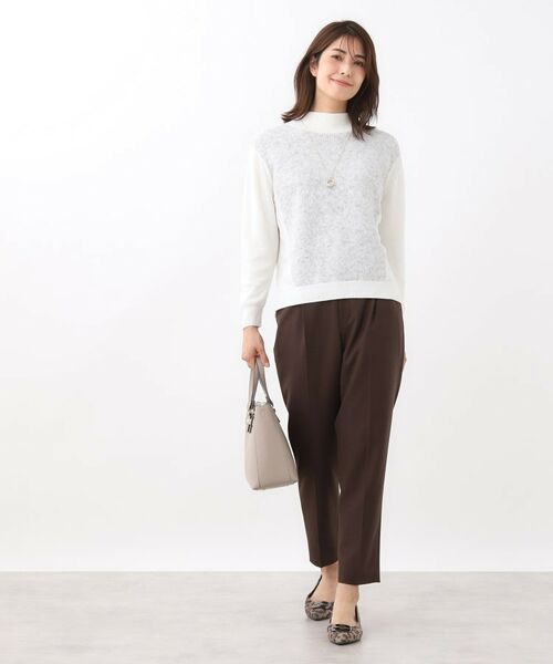 Reflect / リフレクト ニット・セーター | アーガイル柄ハイネックニット | 詳細8