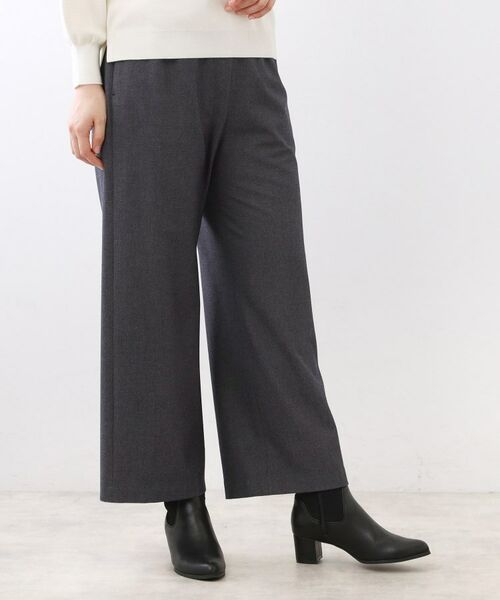 Reflect / リフレクト パンツ | 【ウエスト総ゴム】ワイドストレートパンツ | 詳細11