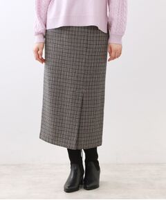 Reflect / リフレクト スカート | 【秋映え◎】千鳥格子風タイトスカート