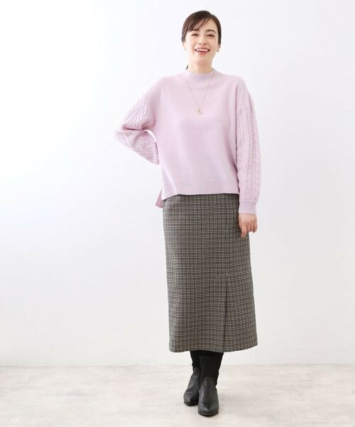 Reflect / リフレクト スカート | 【秋映え◎】千鳥格子風タイトスカート | 詳細2