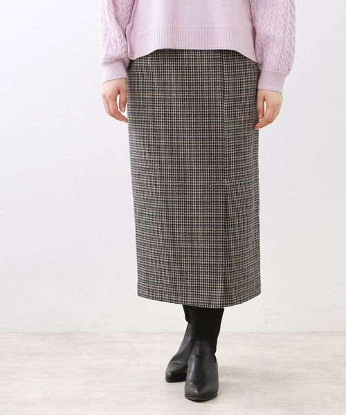 Reflect / リフレクト スカート | 【秋映え◎】千鳥格子風タイトスカート | 詳細3