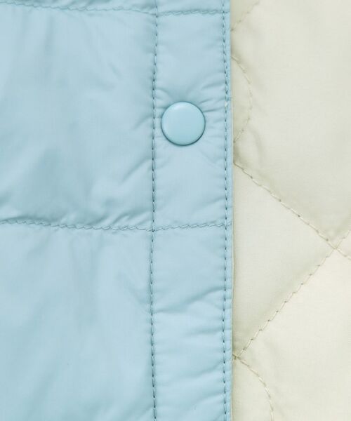 Reflect / リフレクト ダウンジャケット・ベスト | 【リバーシブルで着られる◎】ダイヤ柄キルトジャケット | 詳細12