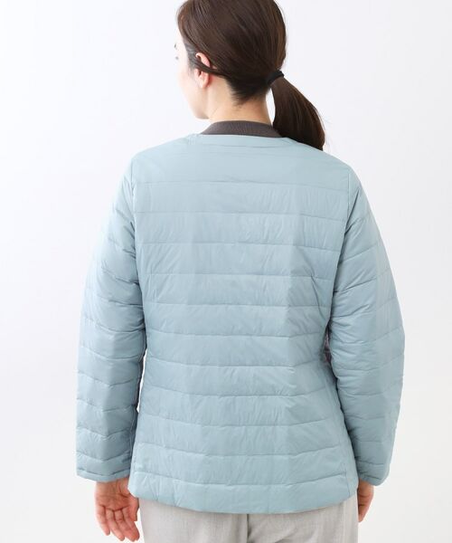 Reflect / リフレクト ダウンジャケット・ベスト | 【リバーシブルで着られる◎】ダイヤ柄キルトジャケット | 詳細16