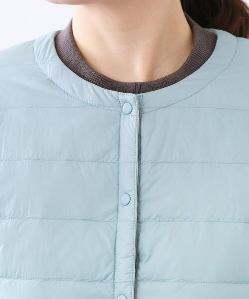 Reflect / リフレクト ダウンジャケット・ベスト | 【リバーシブルで着られる◎】ダイヤ柄キルトジャケット | 詳細17