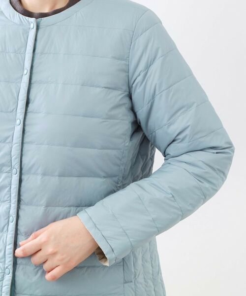 Reflect / リフレクト ダウンジャケット・ベスト | 【リバーシブルで着られる◎】ダイヤ柄キルトジャケット | 詳細18