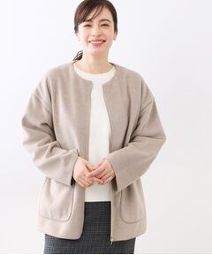 Reflect / リフレクト その他アウター | 【体型カバー／ゆったり着られる◎】リラクシーパイルコート