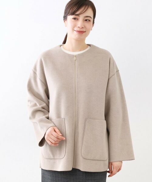 Reflect / リフレクト その他アウター | 【体型カバー／ゆったり着られる◎】リラクシーパイルコート | 詳細10