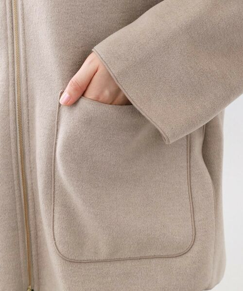 Reflect / リフレクト その他アウター | 【体型カバー／ゆったり着られる◎】リラクシーパイルコート | 詳細15