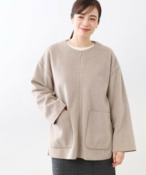 Reflect / リフレクト その他アウター | 【体型カバー／ゆったり着られる◎】リラクシーパイルコート | 詳細5