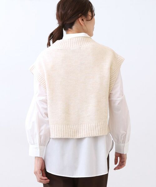 Reflect / リフレクト その他トップス | 【単品使い◎】ニットベスト+シャツセット | 詳細18