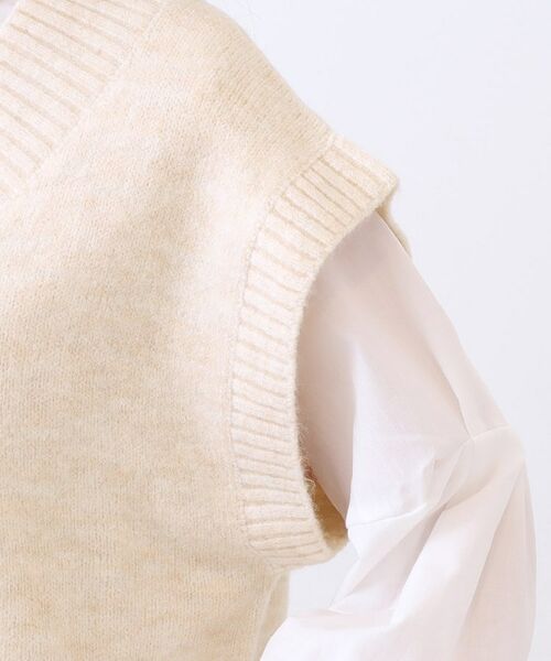 Reflect / リフレクト その他トップス | 【単品使い◎】ニットベスト+シャツセット | 詳細20