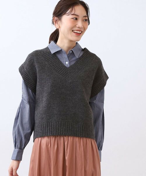 Reflect / リフレクト その他トップス | 【単品使い◎】ニットベスト+シャツセット | 詳細8