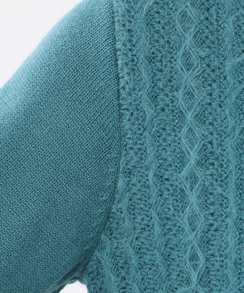 Reflect / リフレクト ニット・セーター | 【ほんのりラメ感◎】ふわふわフェザーヤーンハイネックニット | 詳細24