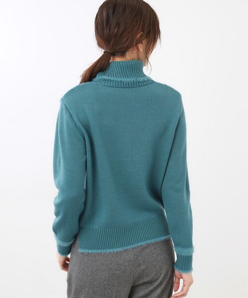 Reflect / リフレクト ニット・セーター | 【ほんのりラメ感◎】ふわふわフェザーヤーンハイネックニット | 詳細28