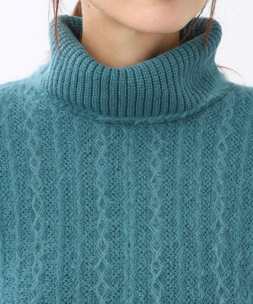 Reflect / リフレクト ニット・セーター | 【ほんのりラメ感◎】ふわふわフェザーヤーンハイネックニット | 詳細29