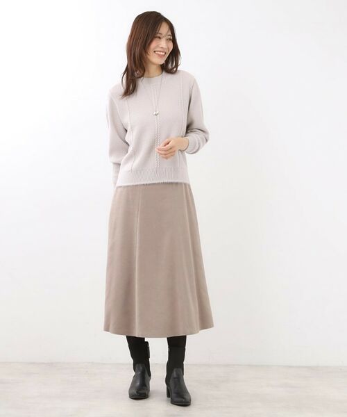 Reflect / リフレクト ニット・セーター | 【ほんのりラメ感◎】ケーブル柄ニット | 詳細14