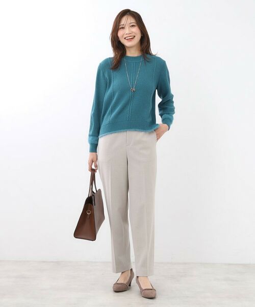 Reflect / リフレクト ニット・セーター | 【ほんのりラメ感◎】ケーブル柄ニット | 詳細29